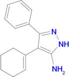 4-(cyclohex-1-en-1-yl)-3-phenyl-1H-pyrazol-5-amine