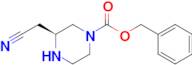 Benzyl(S)-3-(cyanomethyl)piperazine-1-carboxylate