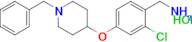 (4-((1-Benzylpiperidin-4-yl)oxy)-2-chlorophenyl)methanaminehydrochloride