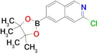 3-Chloro-6-(4,4,5,5-tetramethyl-1,3,2-dioxaborolan-2-yl)isoquinoline