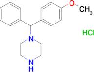 1-((4-Methoxyphenyl)(phenyl)methyl)piperazinehydrochloride