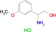 2-Amino-2-(3-methoxyphenyl)ethan-1-ol hydrochloride