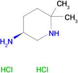 (S)-6,6-Dimethylpiperidin-3-amine dihydrochloride