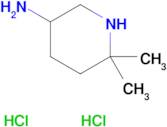 6,6-Dimethylpiperidin-3-amine dihydrochloride