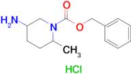 Benzyl 5-amino-2-methylpiperidine-1-carboxylate hydrochloride