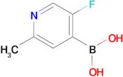 (5-Fluoro-2-methylpyridin-4-yl)boronic acid