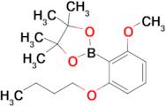 2-(2-Butoxy-6-methoxyphenyl)-4,4,5,5-tetramethyl-1,3,2-dioxaborolane