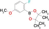 2-(2-Fluoro-5-methoxyphenyl)-4,4,5,5-tetramethyl-1,3,2-dioxaborolane