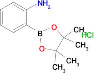 2-(4,4,5,5-Tetramethyl-1,3,2-dioxaborolan-2-yl)aniline hydrochloride