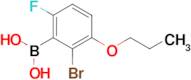 (2-Bromo-6-fluoro-3-propoxyphenyl)boronic acid