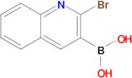 (2-Bromoquinolin-3-yl)boronic acid