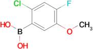 (2-Chloro-4-fluoro-5-methoxyphenyl)boronic acid