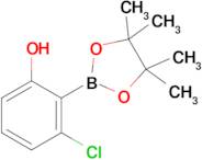 3-Chloro-2-(4,4,5,5-tetramethyl-1,3,2-dioxaborolan-2-yl)phenol