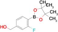 (3-Fluoro-4-(4,4,5,5-tetramethyl-1,3,2-dioxaborolan-2-yl)phenyl)methanol