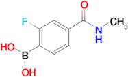 (2-Fluoro-4-(methylcarbamoyl)phenyl)boronic acid