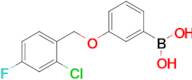 (3-((2-Chloro-4-fluorobenzyl)oxy)phenyl)boronic acid