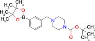 Tert-butyl 4-(3-(4,4,5,5-tetramethyl-1,3,2-dioxaborolan-2-yl)benzyl)piperazine-1-carboxylate