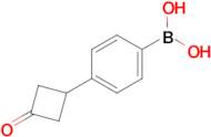 (4-(3-Oxocyclobutyl)phenyl)boronic acid