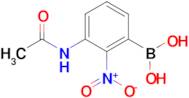 (3-Acetamido-2-nitrophenyl)boronic acid