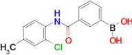 (3-((2-Chloro-4-methylphenyl)carbamoyl)phenyl)boronic acid