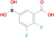 5-Borono-2,3-difluorobenzoic acid