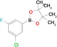 2-(3-Chloro-5-fluorophenyl)-4,4,5,5-tetramethyl-1,3,2-dioxaborolane