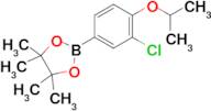 2-(3-Chloro-4-isopropoxyphenyl)-4,4,5,5-tetramethyl-1,3,2-dioxaborolane