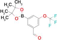 3-(4,4,5,5-Tetramethyl-1,3,2-dioxaborolan-2-yl)-5-(trifluoromethoxy)benzaldehyde