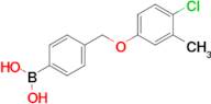 (4-((4-Chloro-3-methylphenoxy)methyl)phenyl)boronic acid