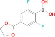 (4-(1,3-Dioxolan-2-yl)-2,6-difluorophenyl)boronic acid