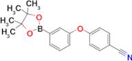 4-(3-(4,4,5,5-Tetramethyl-1,3,2-dioxaborolan-2-yl)phenoxy)benzonitrile