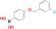 (4-((3-Fluorobenzyl)oxy)phenyl)boronic acid