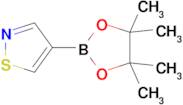 4-(4,4,5,5-Tetramethyl-1,3,2-dioxaborolan-2-yl)isothiazole