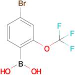 (4-Bromo-2-(trifluoromethoxy)phenyl)boronic acid