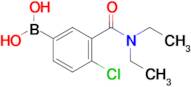 (4-Chloro-3-(diethylcarbamoyl)phenyl)boronic acid