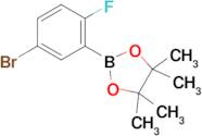 2-(5-Bromo-2-fluorophenyl)-4,4,5,5-tetramethyl-1,3,2-dioxaborolane