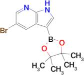 5-Bromo-3-(4,4,5,5-tetramethyl-1,3,2-dioxaborolan-2-yl)-1H-pyrrolo[2,3-b]pyridine