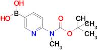 (6-((Tert-butoxycarbonyl)(methyl)amino)pyridin-3-yl)boronic acid