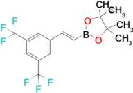 (E)-2-(3,5-Bis(trifluoromethyl)styryl)-4,4,5,5-tetramethyl-1,3,2-dioxaborolane