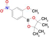 2-(2-Methoxy-4-nitrophenyl)-4,4,5,5-tetramethyl-1,3,2-dioxaborolane