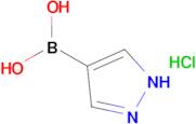 (1h-Pyrazol-4-yl)boronic acid hydrochloride