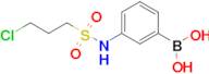 (3-((3-Chloropropyl)sulfonamido)phenyl)boronic acid