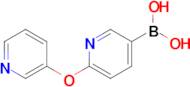 (6-(Pyridin-3-yloxy)pyridin-3-yl)boronic acid