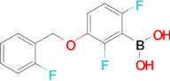 (2,6-Difluoro-3-((2-fluorobenzyl)oxy)phenyl)boronic acid