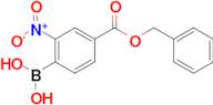 (4-((Benzyloxy)carbonyl)-2-nitrophenyl)boronic acid