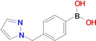 (4-((1h-Pyrazol-1-yl)methyl)phenyl)boronic acid