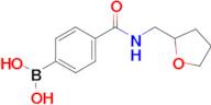 (4-(((Tetrahydrofuran-2-yl)methyl)carbamoyl)phenyl)boronic acid