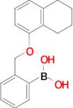 (2-(((5,6,7,8-Tetrahydronaphthalen-1-yl)oxy)methyl)phenyl)boronic acid