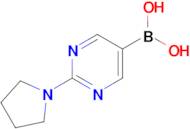 (2-(Pyrrolidin-1-yl)pyrimidin-5-yl)boronic acid