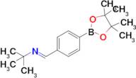 (E)-n-Tert-butyl-1-(4-(4,4,5,5-tetramethyl-1,3,2-dioxaborolan-2-yl)phenyl)methanimine